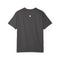 Lumi logo T-shirt | Small orange heart logo tee