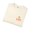 Lumi logo T-shirt | Small orange heart logo tee
