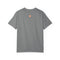 Lumi logo T-shirt | Small orange heart logo tee