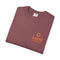 Lumi logo T-shirt | Small orange heart logo tee