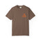 Lumi logo T-shirt | Small orange heart logo tee