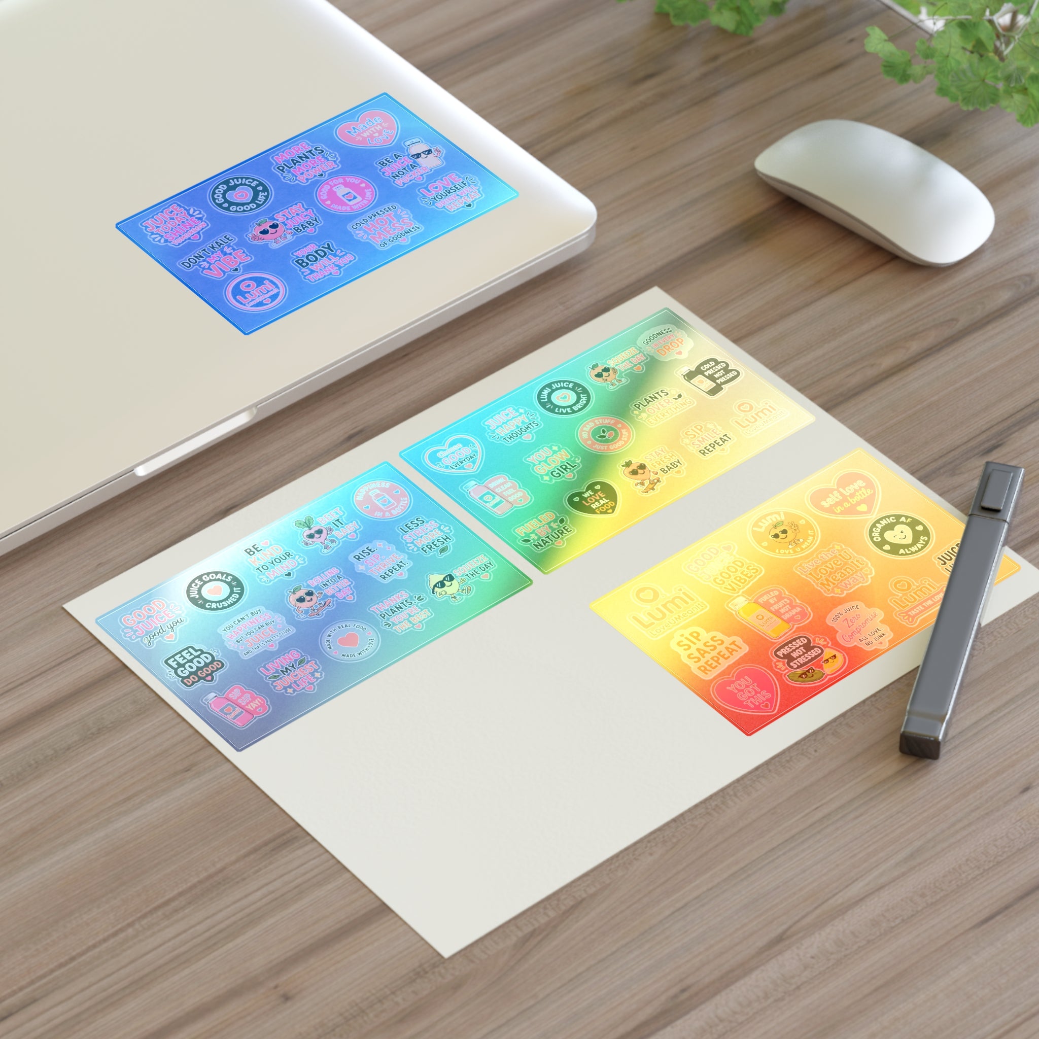 Lumi Juice Plant Vibes Sticker Sheets