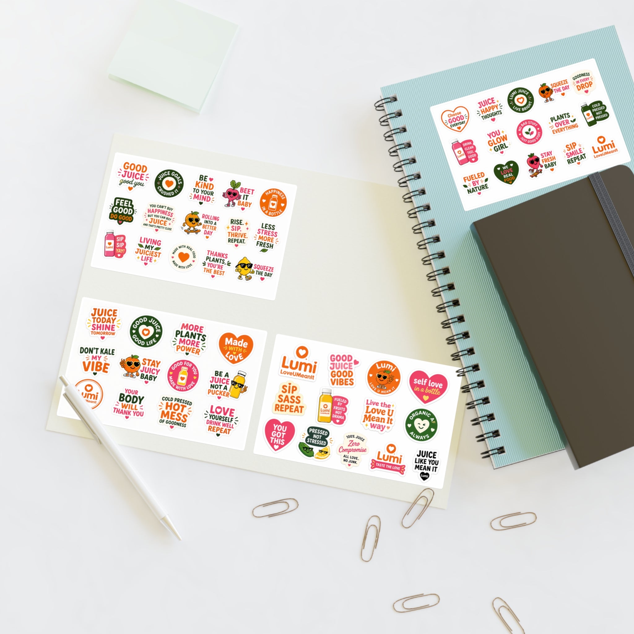 Lumi Juice Plant Vibes Sticker Sheets