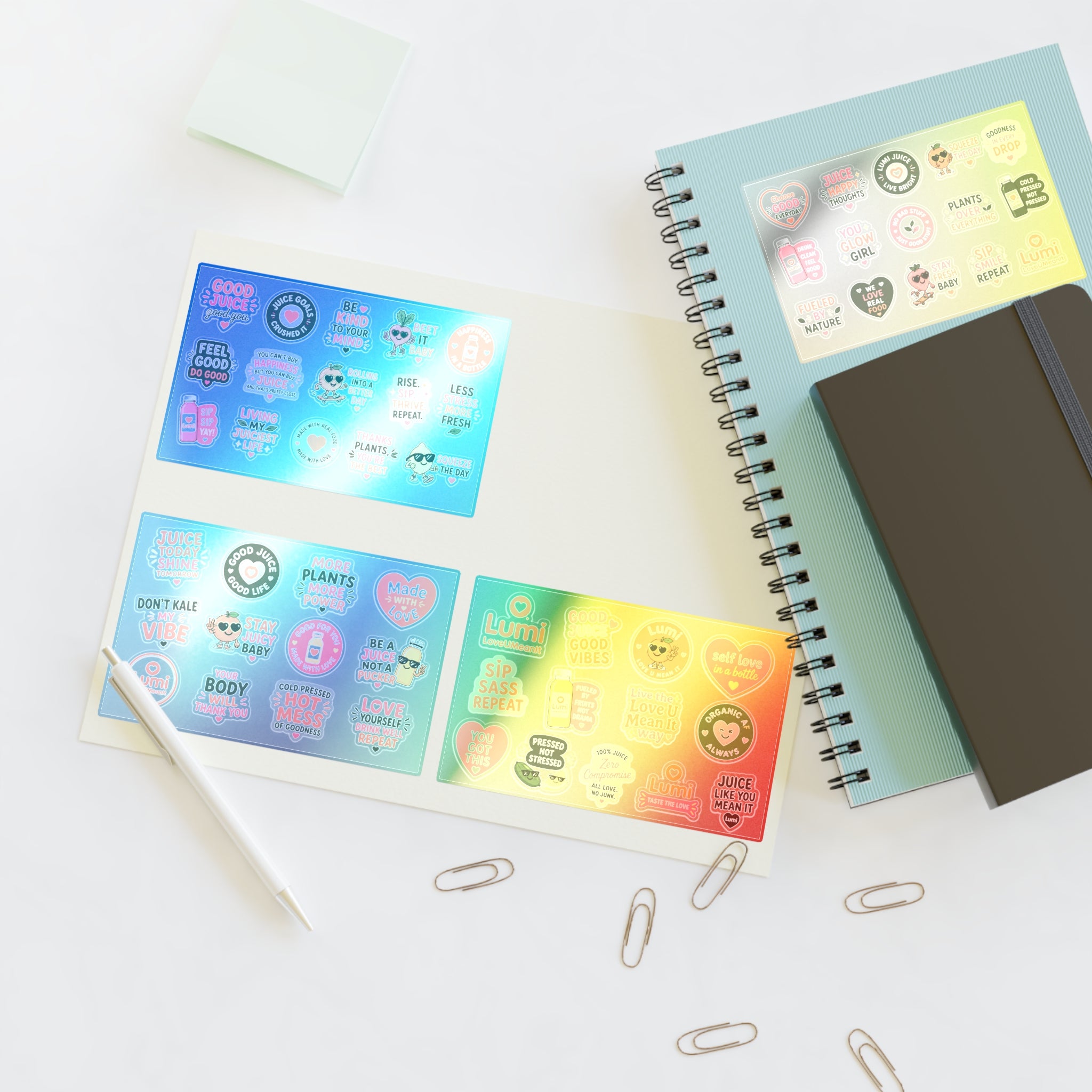 Lumi Juice Plant Vibes Sticker Sheets