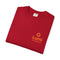 Lumi logo T-shirt | Small orange heart logo tee