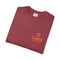 Lumi logo T-shirt | Small orange heart logo tee