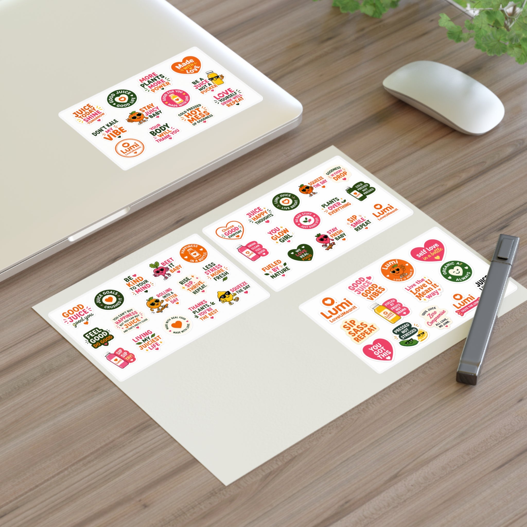 Lumi Juice Plant Vibes Sticker Sheets