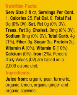 Gold Rush Wellness Juice Shot