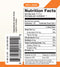 Orange Juice Nutrition Label